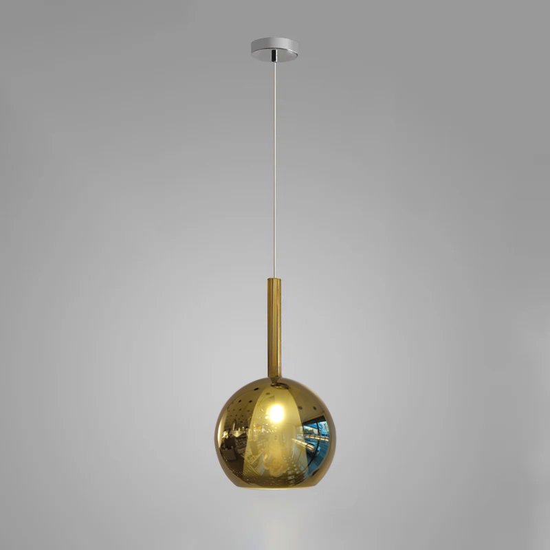 Lioranira Pendelleuchte Rauchglas Transparent Rund