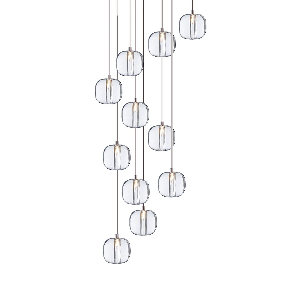 Glowcube Kronleuchter modern Kristall