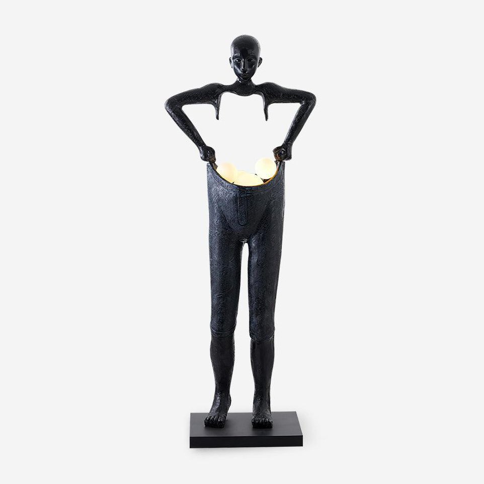 Vamiryra Stehleuchte in Schwarz
