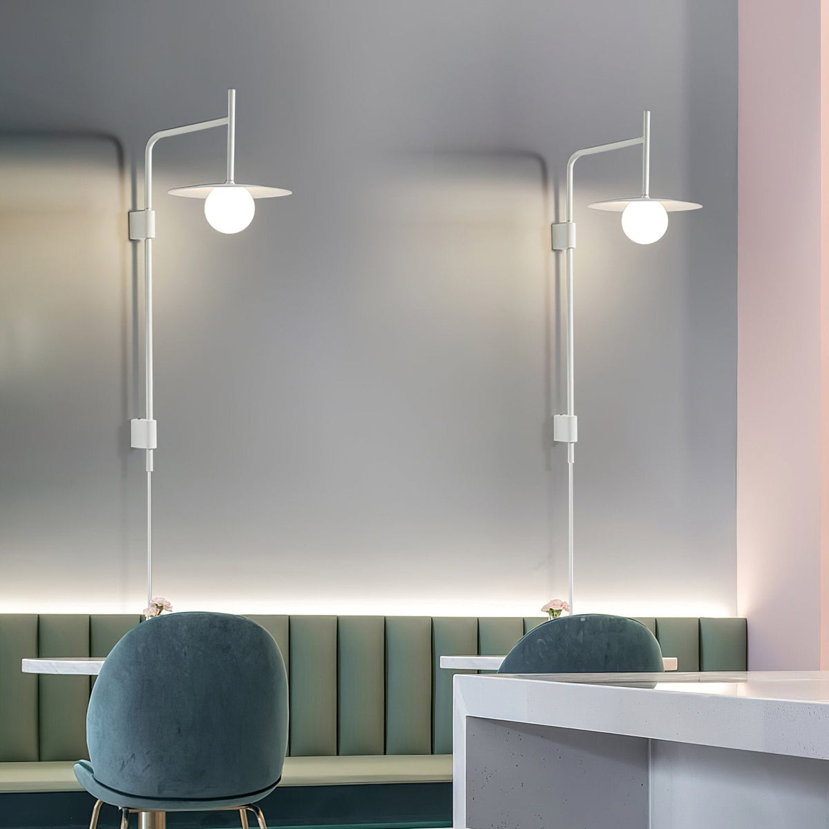 Paxon Wandleuchte Pendelleuchte aus Glas