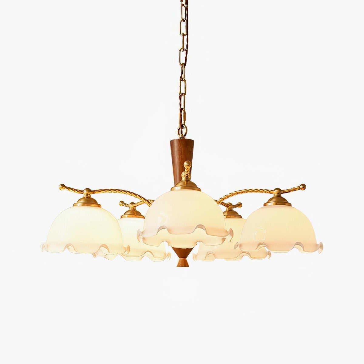 Daisy Vintage-Kronleuchter „“ aus Glas