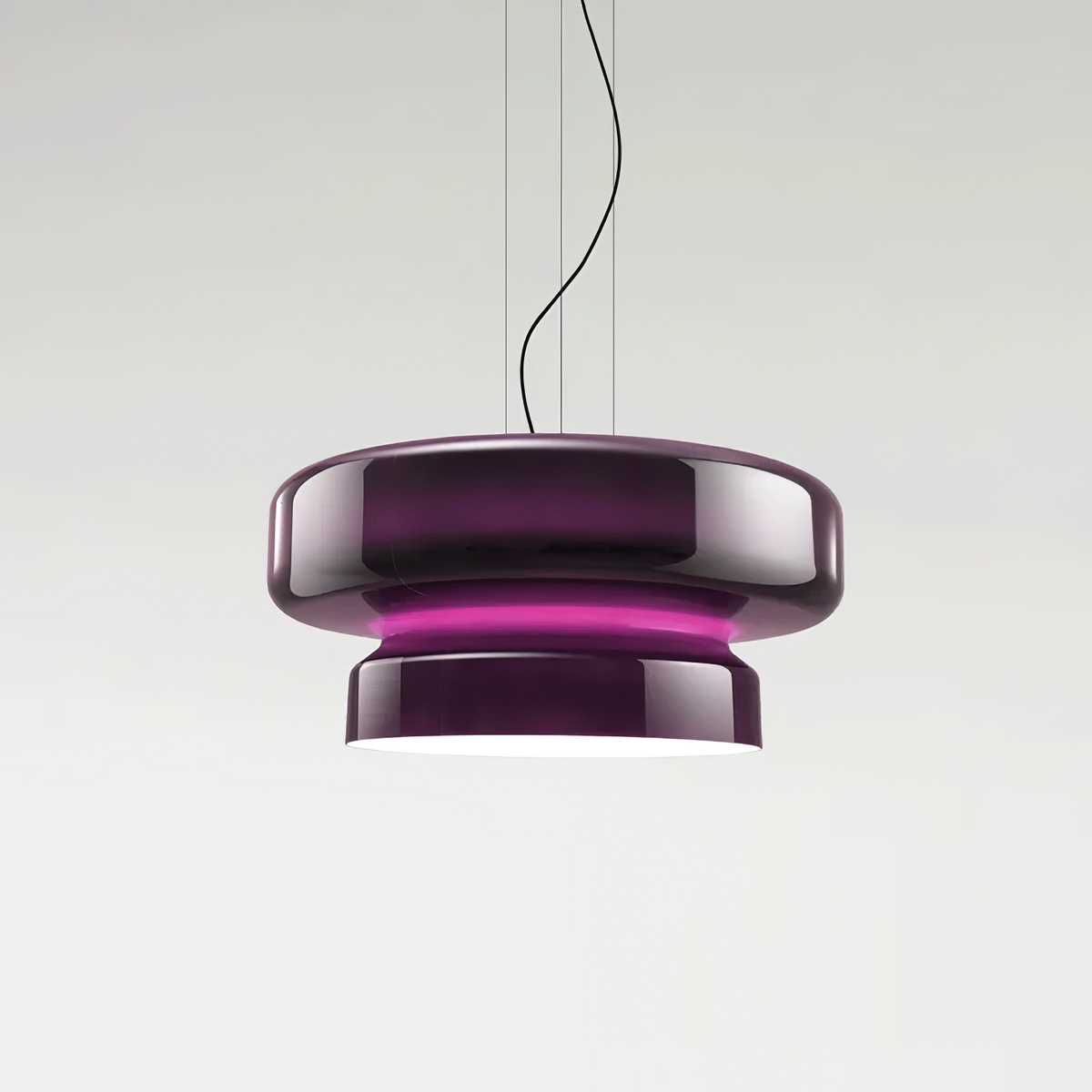 Zerithce Pendelleuchte aus Glas, modern minimalistisch für Wohnzimmer | Cielum