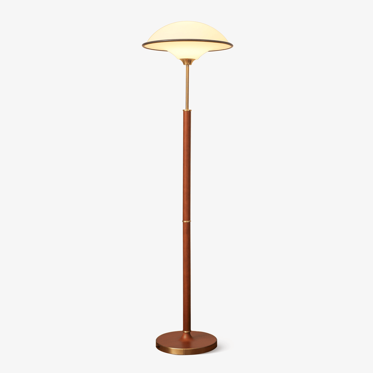 Astralis Holzkunst Art Deco Stehleuchte