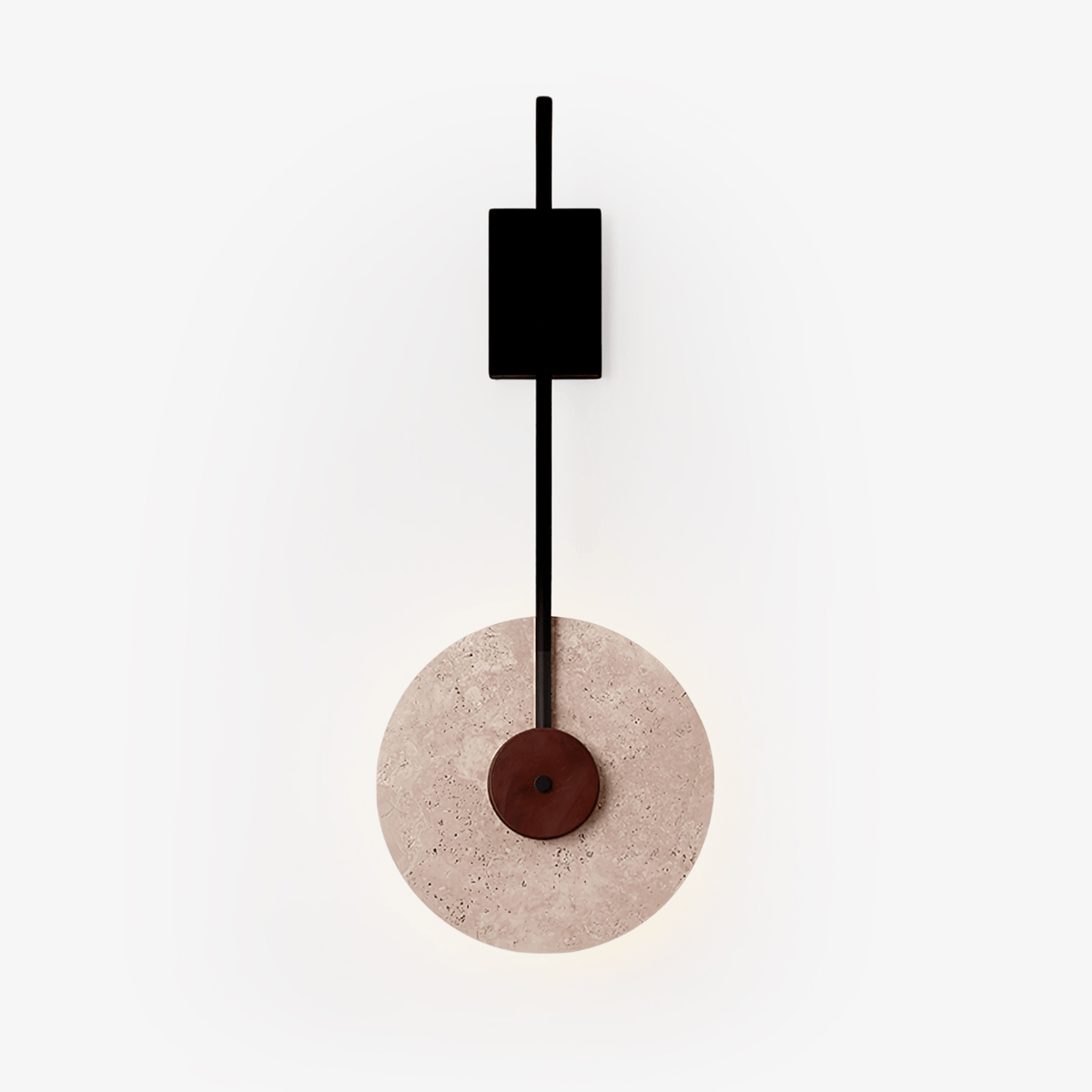 Elysia Travertine-Wandleuchte