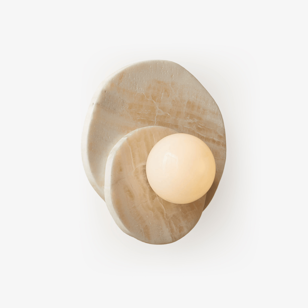 Alorarae Organic Alabaster Wandleuchte