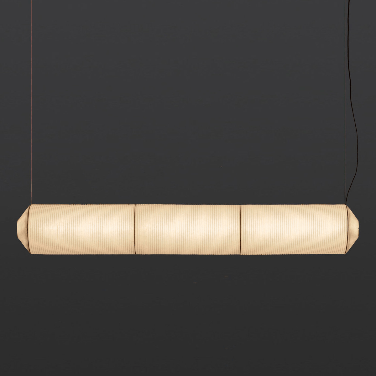 Oren zeitgenössische minimalistische Pendelleuchte aus natürlicher Maulbeerseide