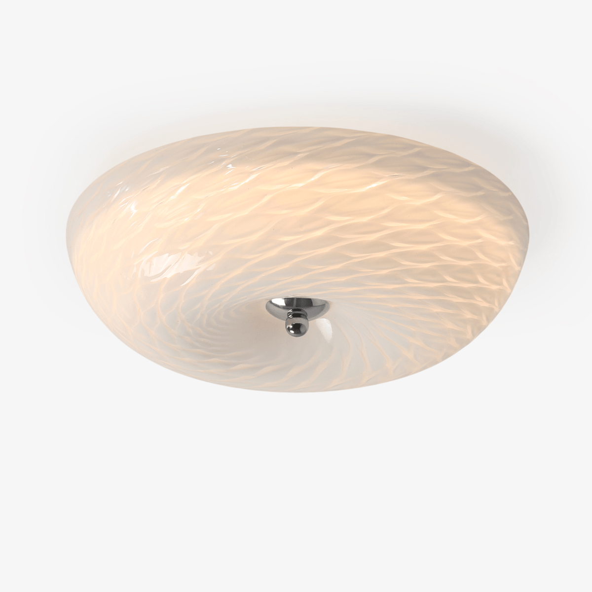 Comarion zeitgenössische minimalistische Kunstglas-Deckenleuchte