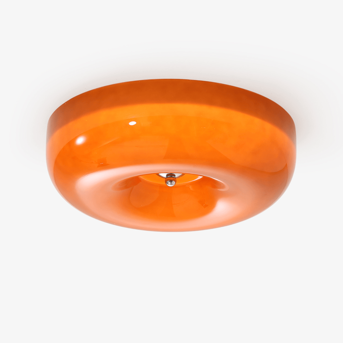 Cam zeitgenössische minimalistische Swirl-Glas-Deckenleuchte
