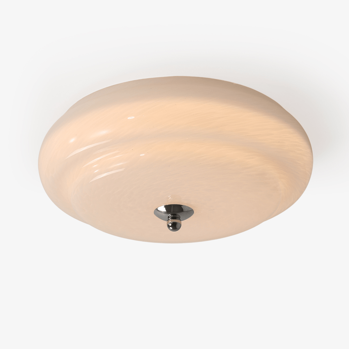 Olnoreth zeitgenössische minimalistische Glas-Deckenleuchte