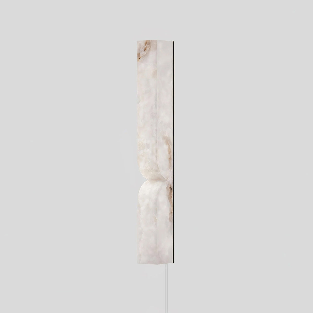 Lena Wandleuchte aus Alabaster mit Stecker