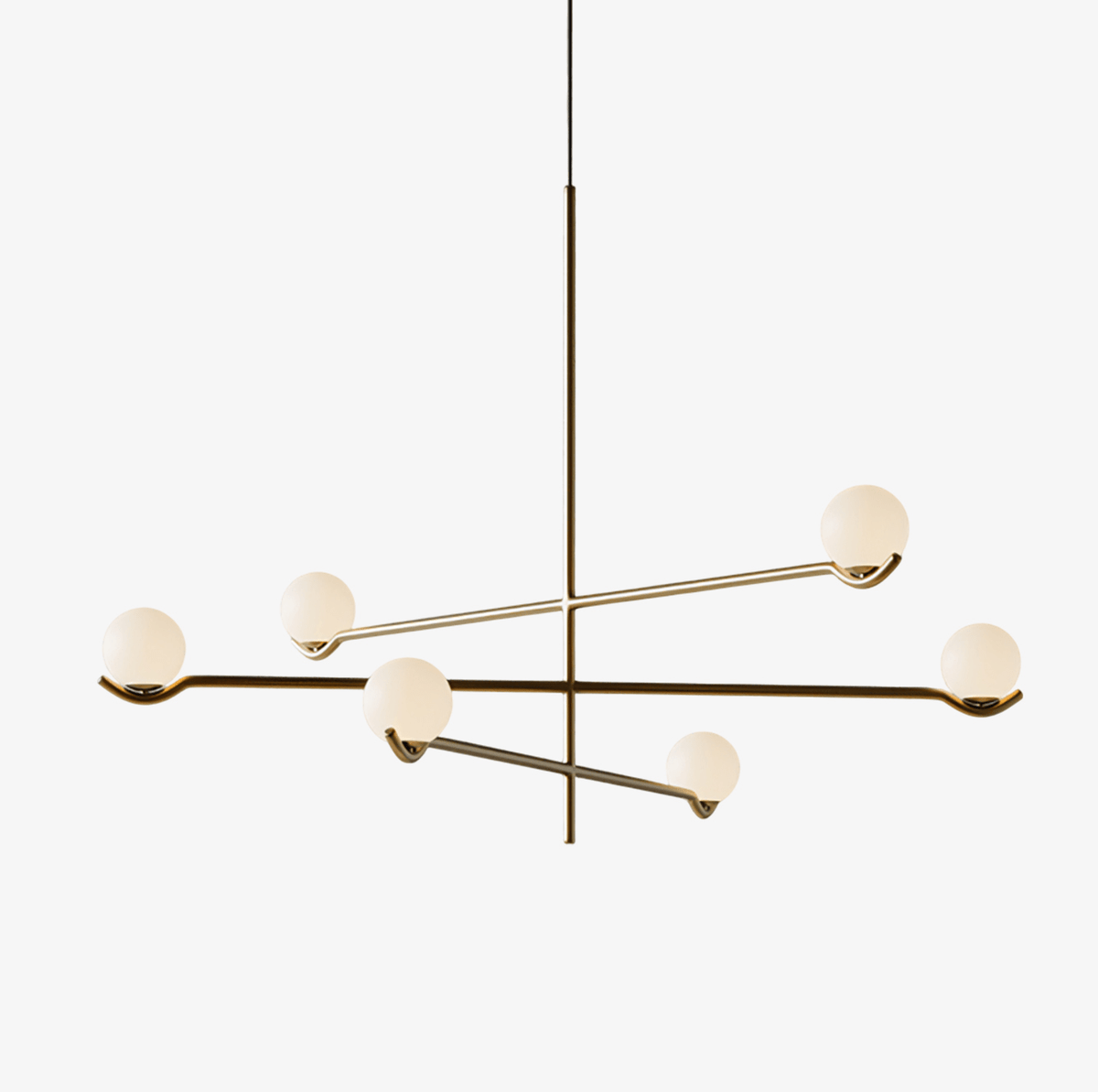 Bora Minimalistische Pendelleuchte aus Glas