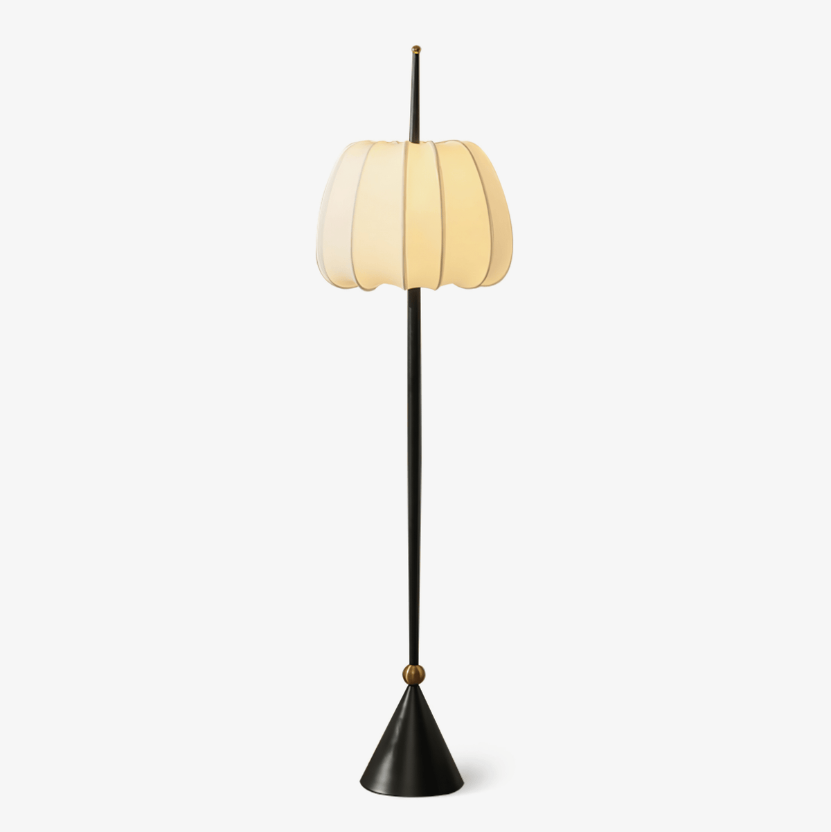 Pick Minimalistische Stoff-Stehleuchte