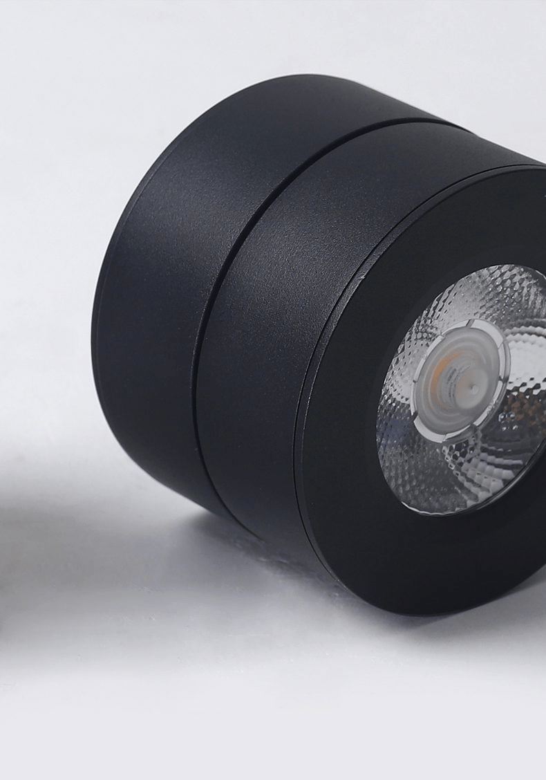 Kex LED-Deckenleuchte rund, drehbar und verstellbar