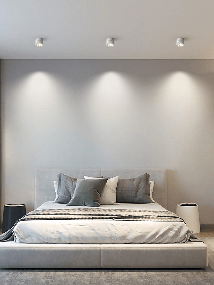 Kex LED-Deckenleuchte rund, drehbar und verstellbar