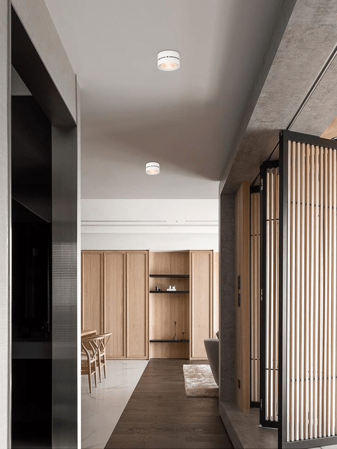 Kex LED-Deckenleuchte rund, drehbar und verstellbar