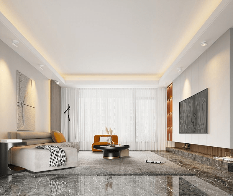 Kex LED-Deckenleuchte rund, drehbar und verstellbar