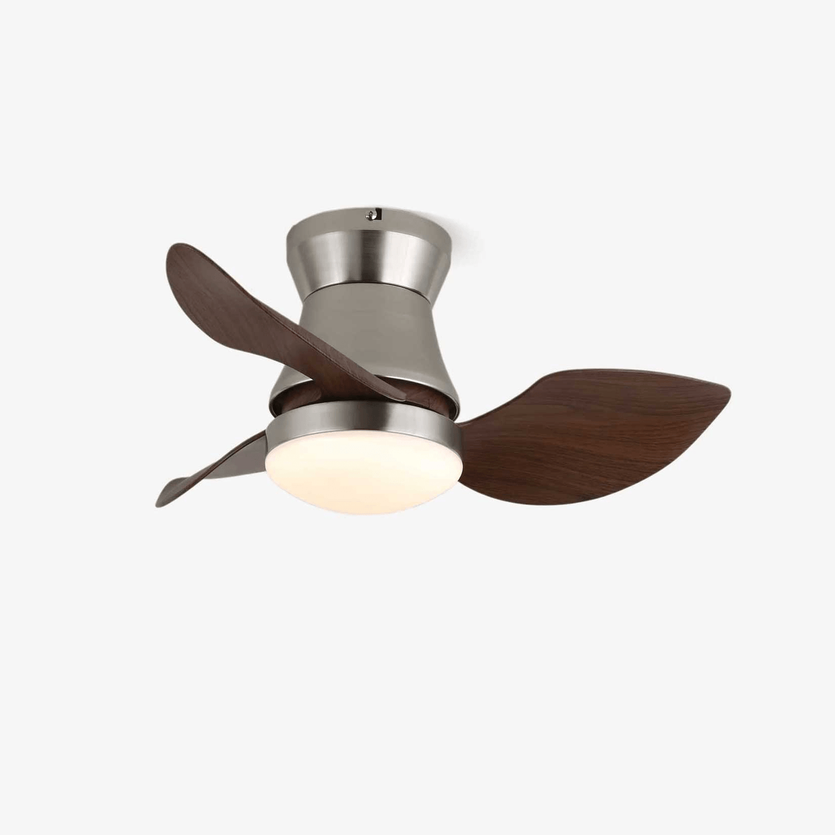 Airlume zeitgenössische Deckenventilator mit Beleuchtung aus Holz