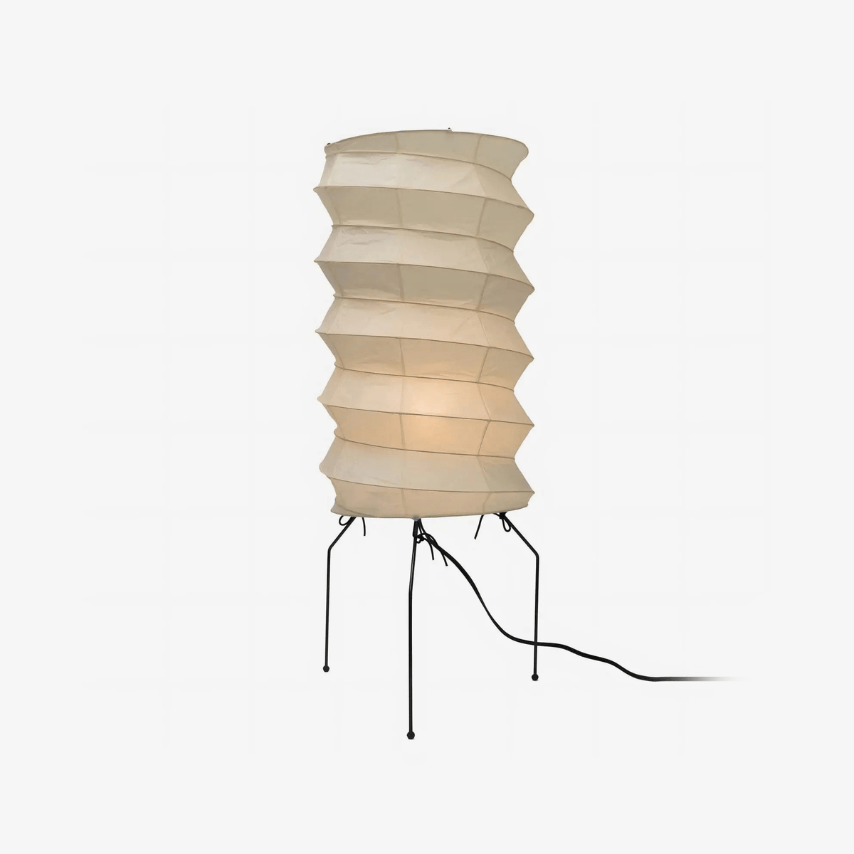 Felrn Minimalistische Stehleuchte aus Reispapier