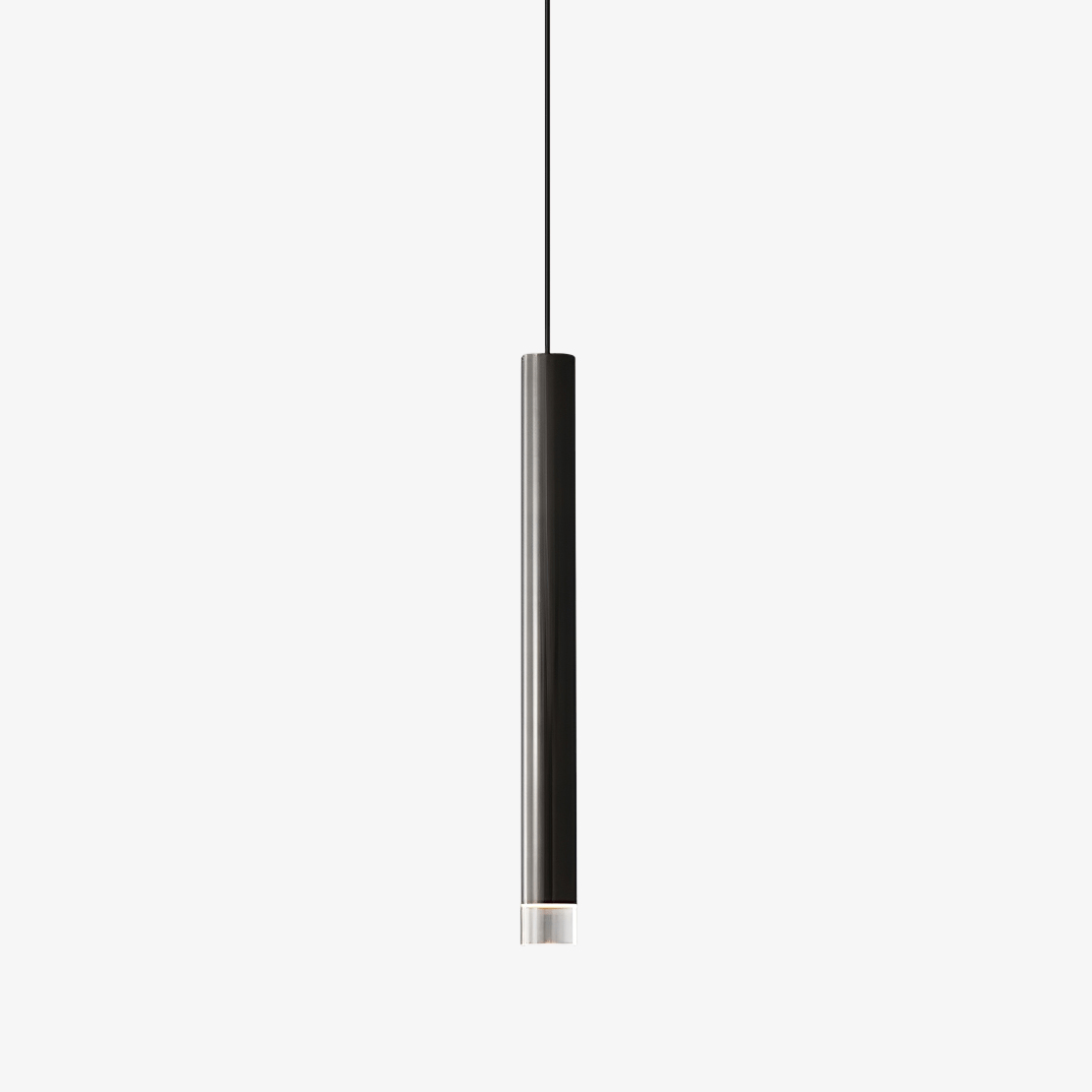 Cetheel zeitgenössische minimalistische Pendelleuchte aus Messing und Kunststoff