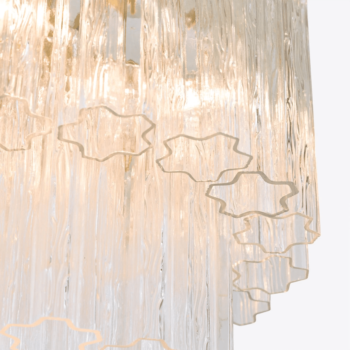 Aelox Kronleuchter Small Treviso Murano-Glasrohre