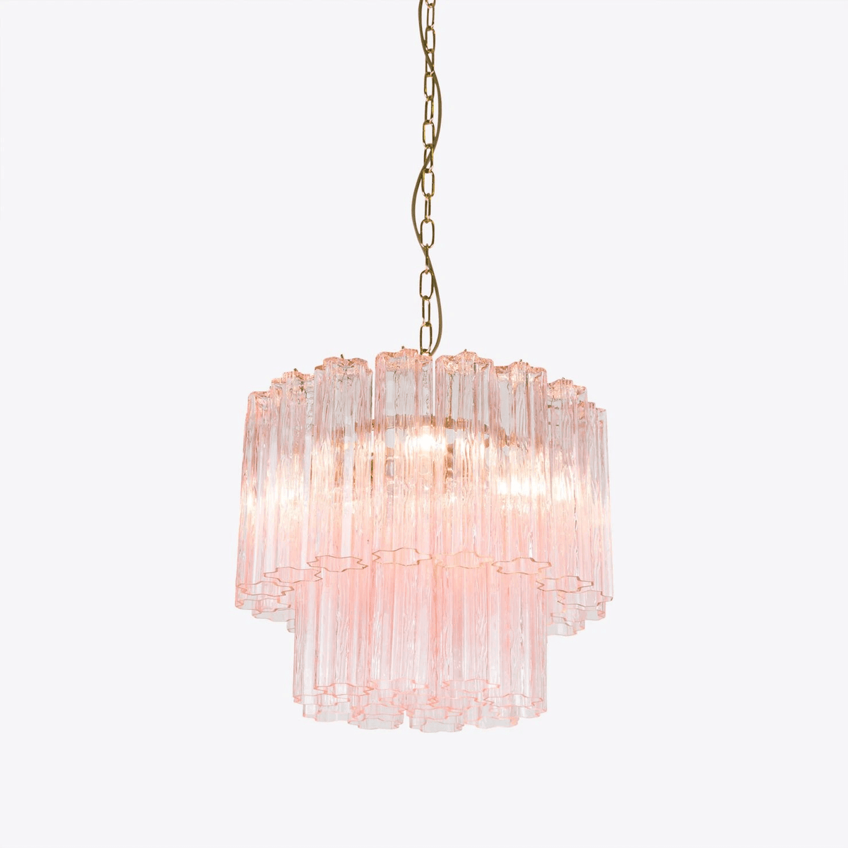 Aelox Kronleuchter Small Treviso Murano-Glasrohre