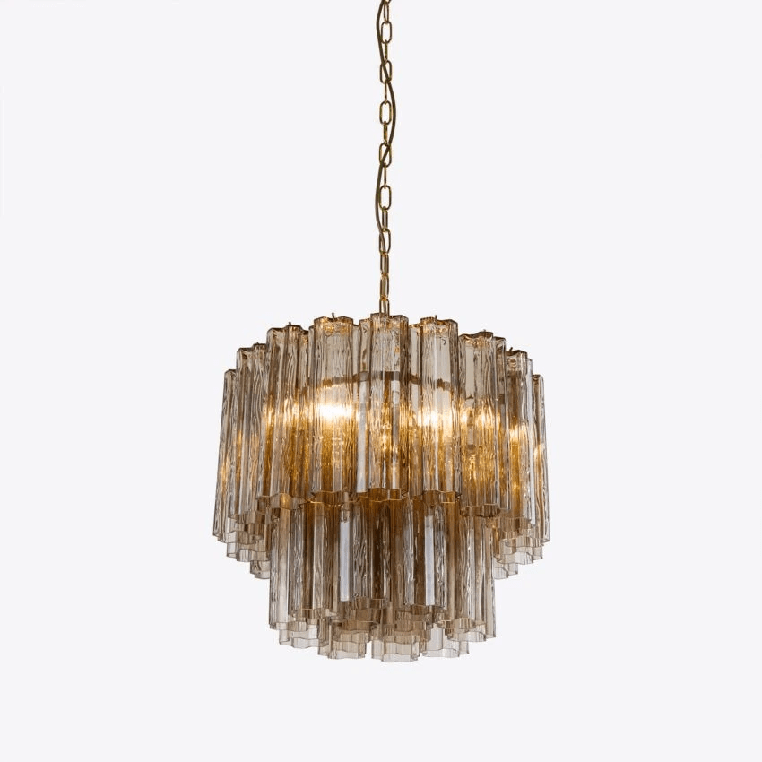 Aelox Kronleuchter Small Treviso Murano-Glasrohre