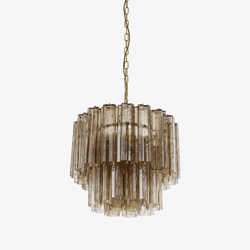 Aelox Kronleuchter Small Treviso Murano-Glasrohre