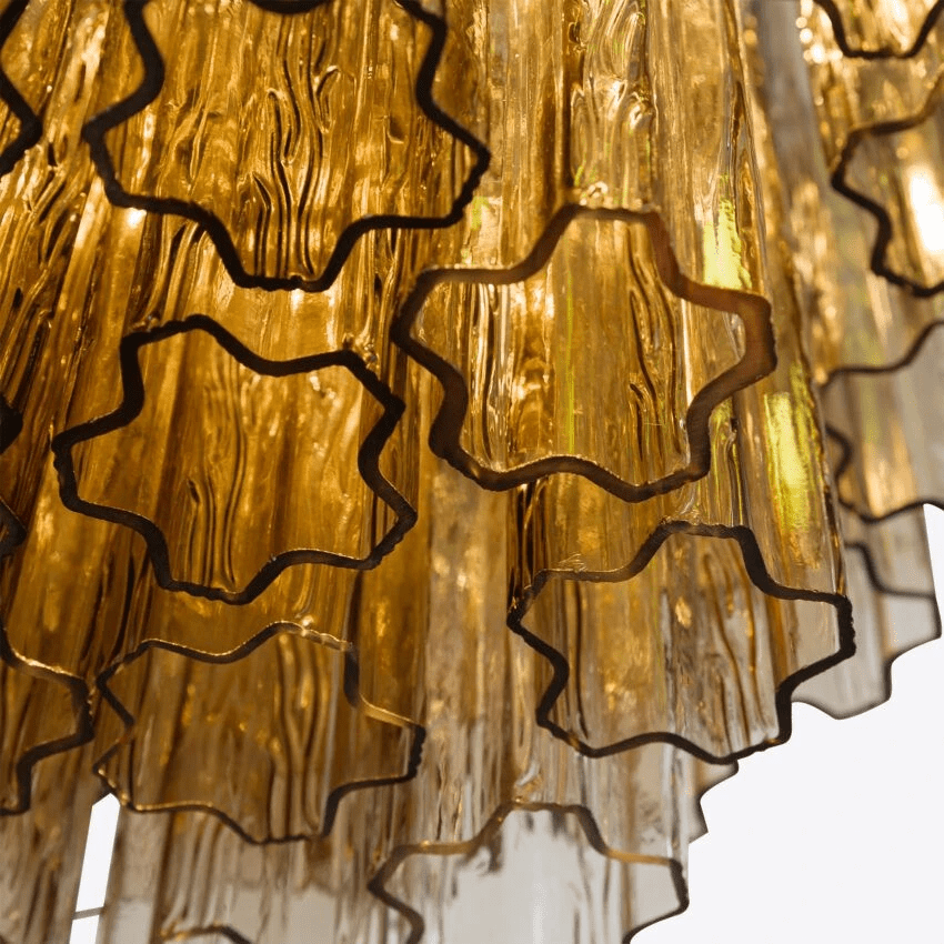 Aelox Kronleuchter Small Treviso Murano-Glasrohre