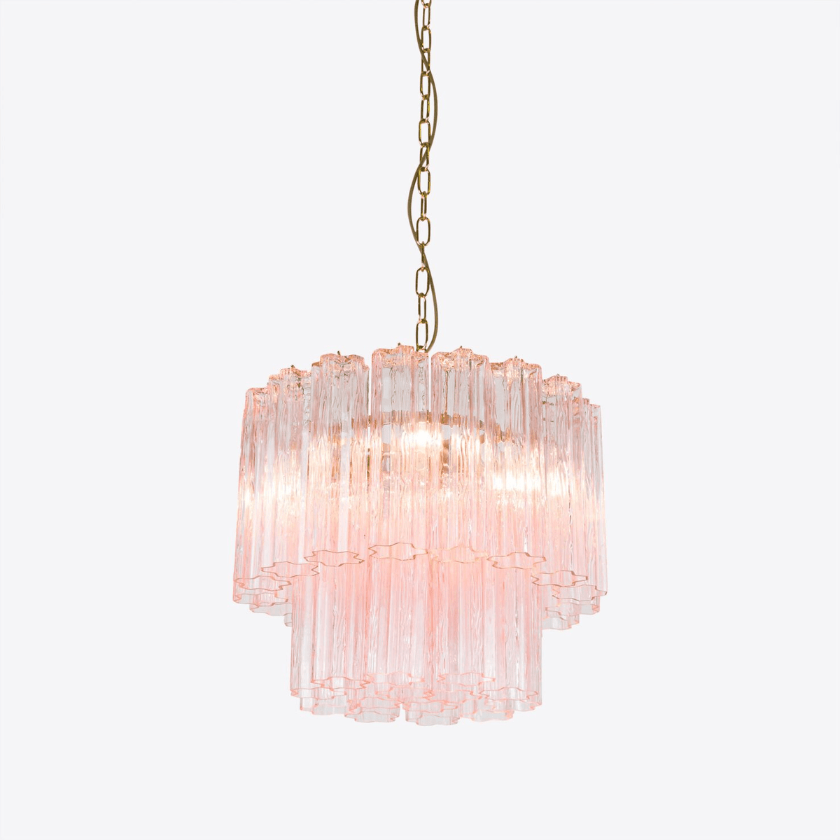Aelox Kronleuchter Small Treviso Murano-Glasrohre