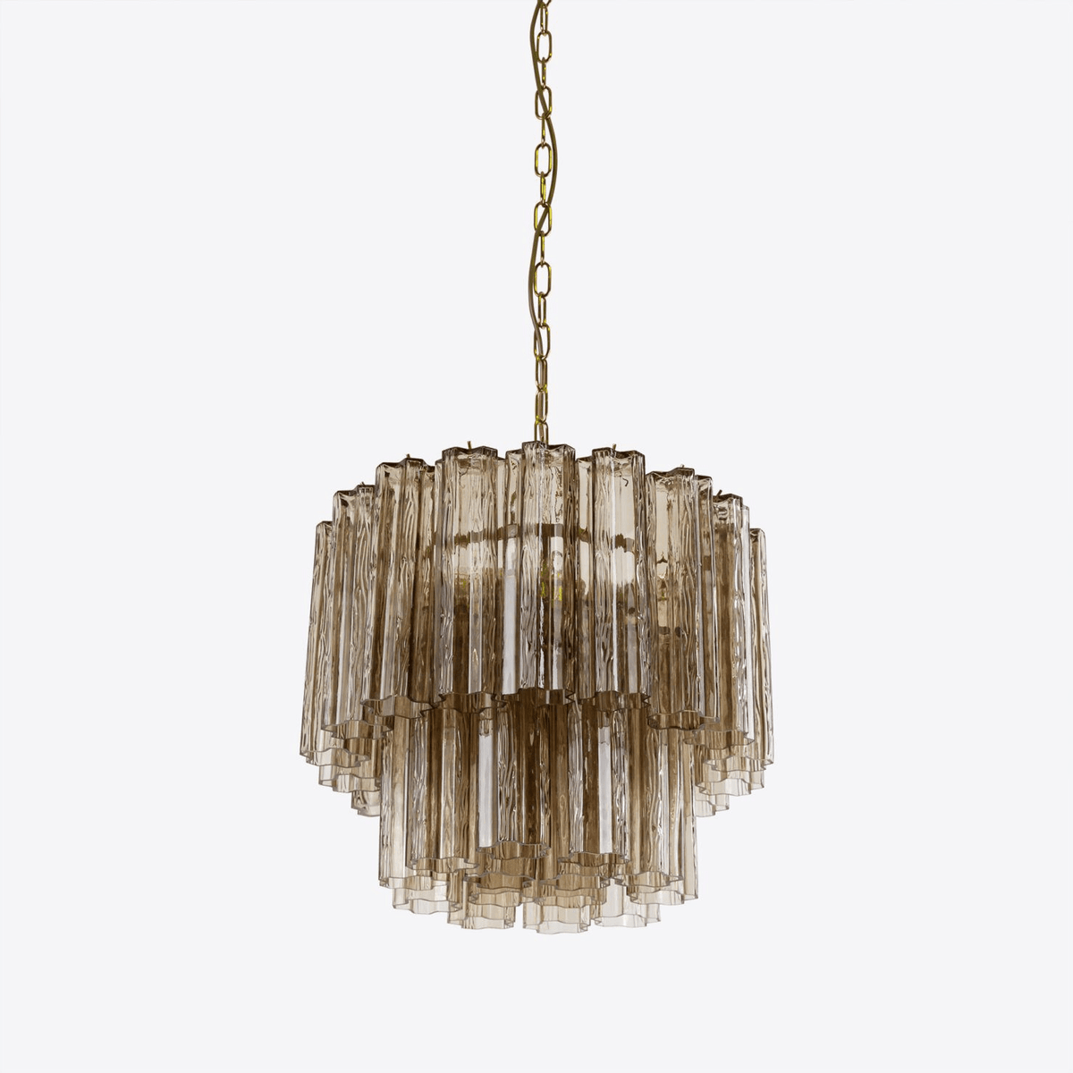 Aelox Kronleuchter Small Treviso Murano-Glasrohre