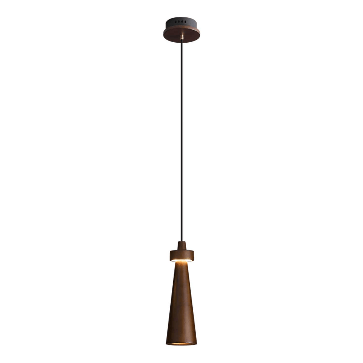 Tesno Minimalistische Pendelleuchte aus Holz