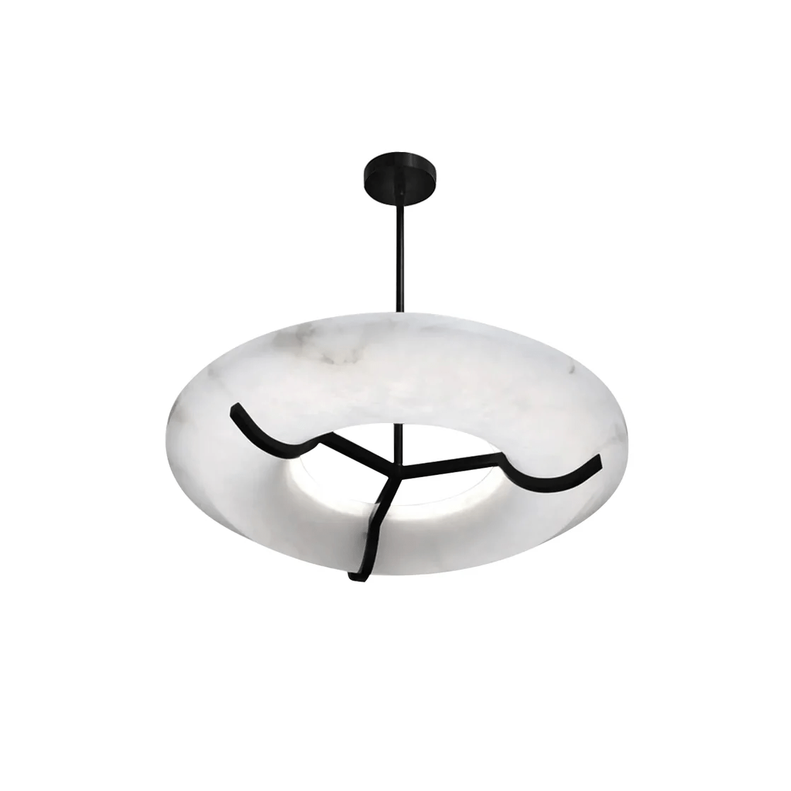 Uvare Kronleuchter aus Alabaster