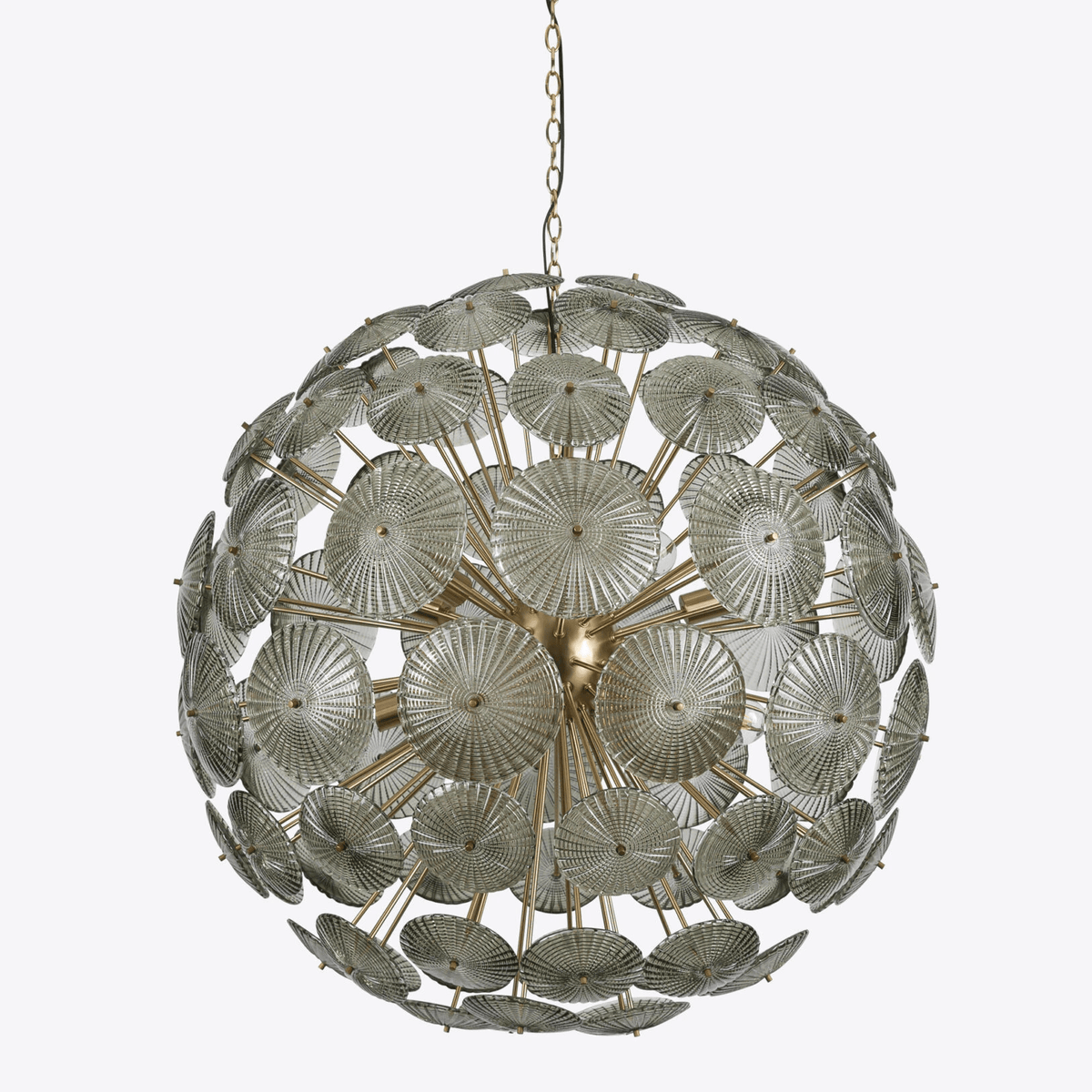 Celararia Kronleuchter Sputnik Dandelion Burst Glas
