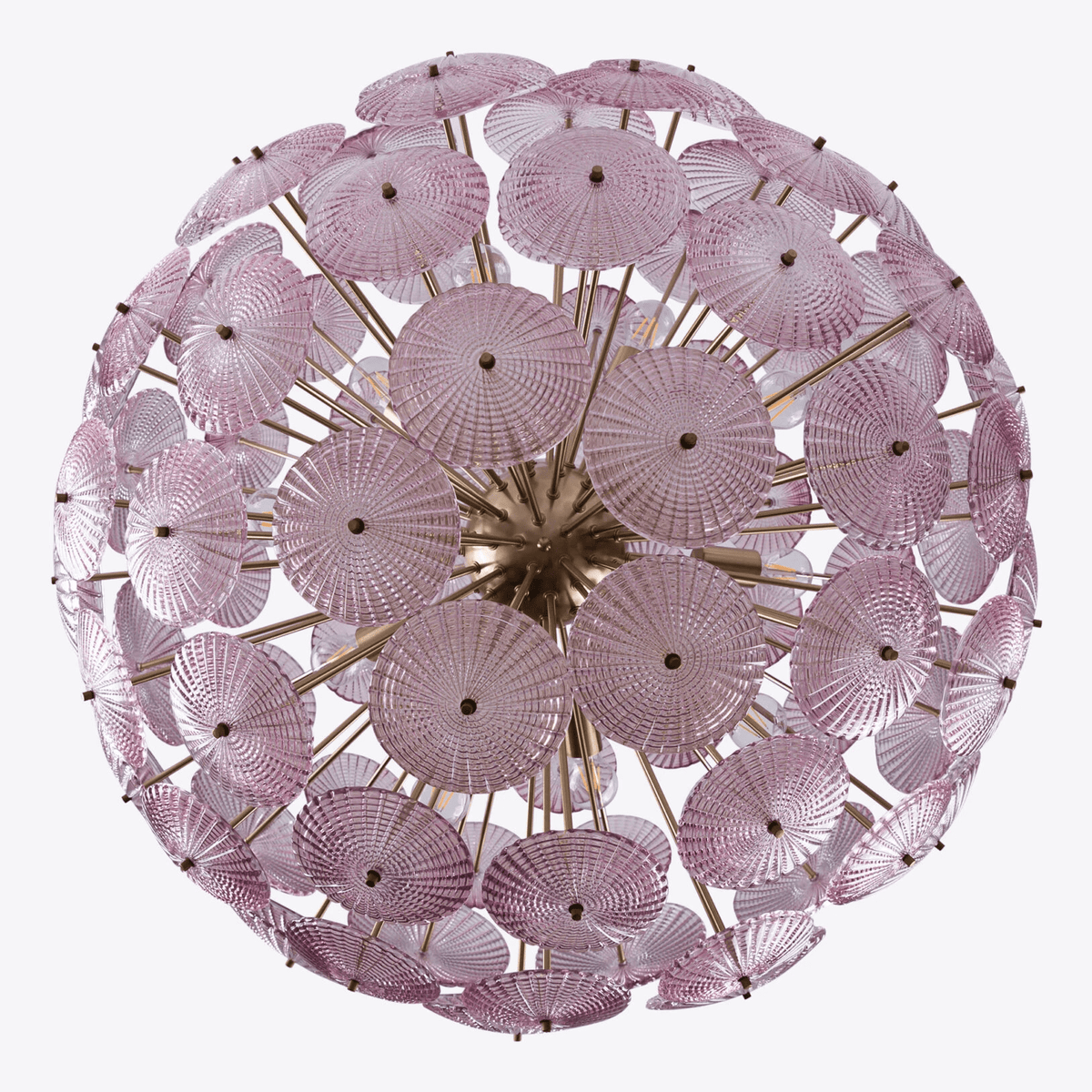 Celararia Kronleuchter Sputnik Dandelion Burst Glas