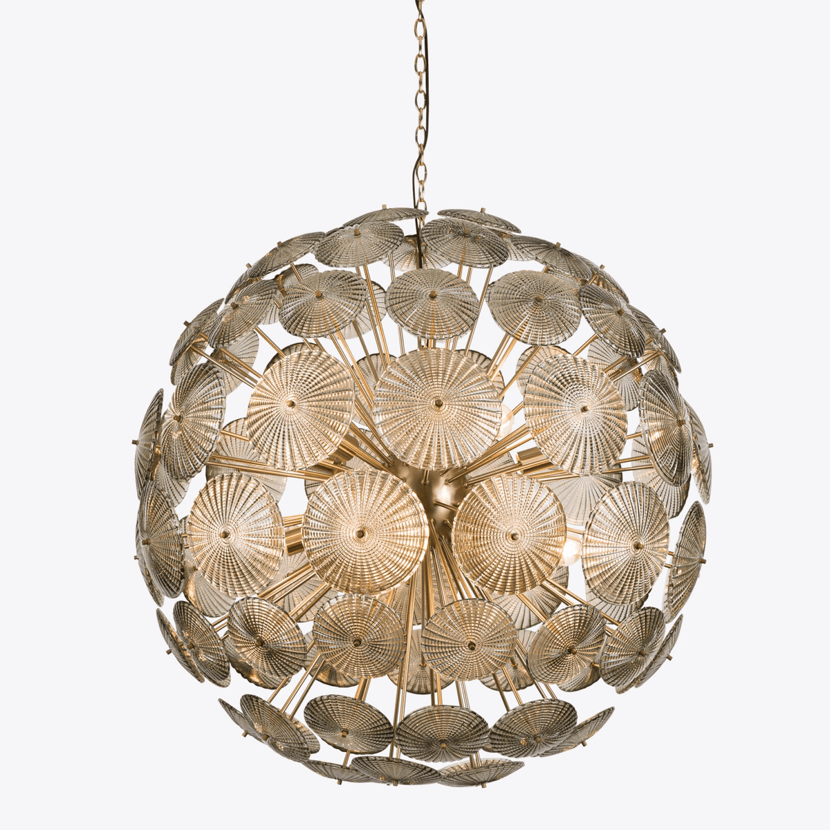 Celararia Kronleuchter Sputnik Dandelion Burst Glas