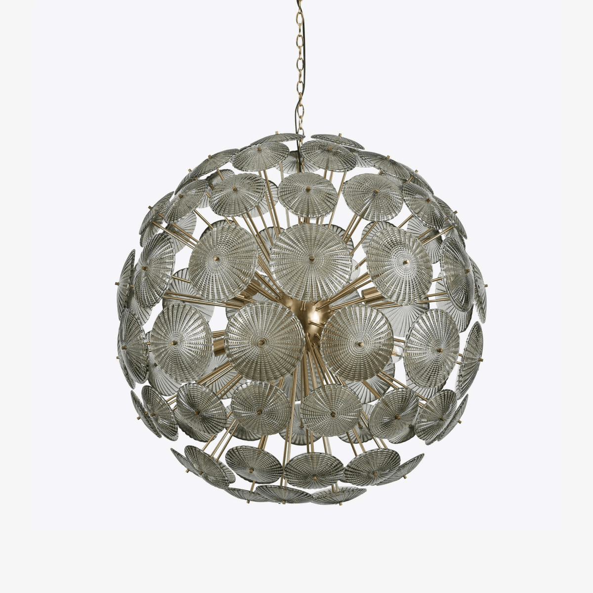Celararia Kronleuchter Sputnik Dandelion Burst Glas