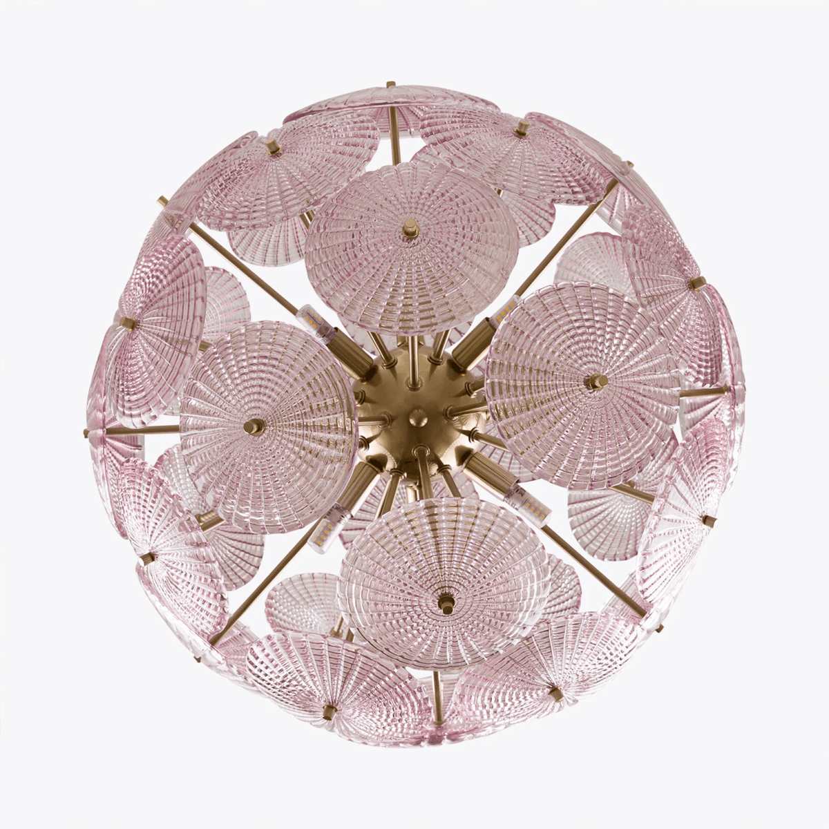 Celararia Kronleuchter Sputnik Dandelion Burst Glas