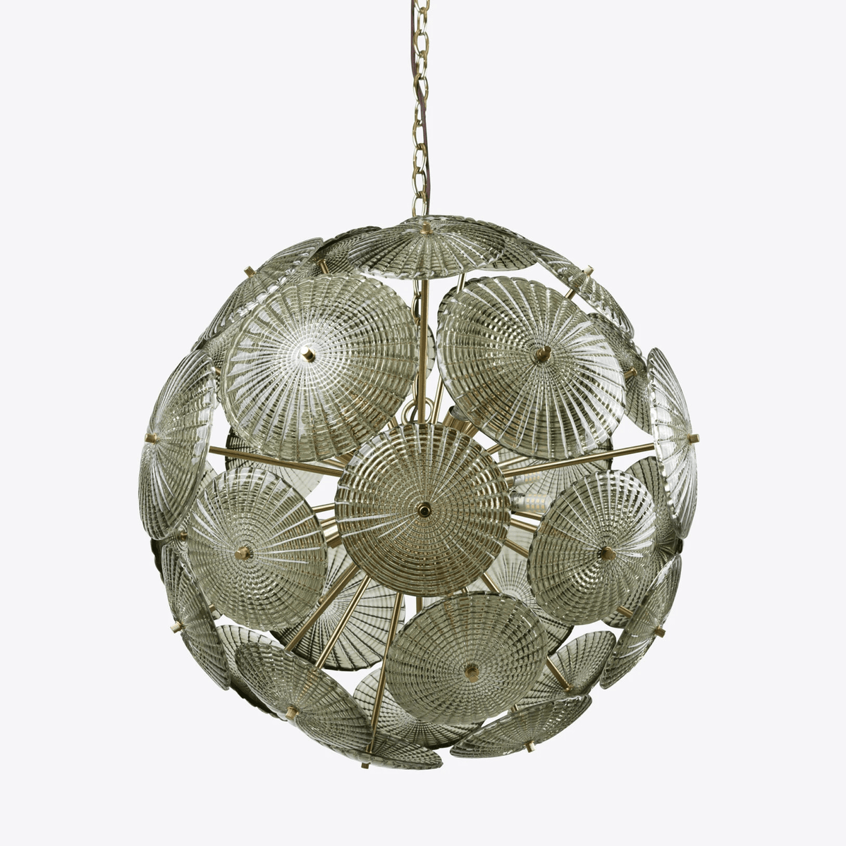 Celararia Kronleuchter Sputnik Dandelion Burst Glas