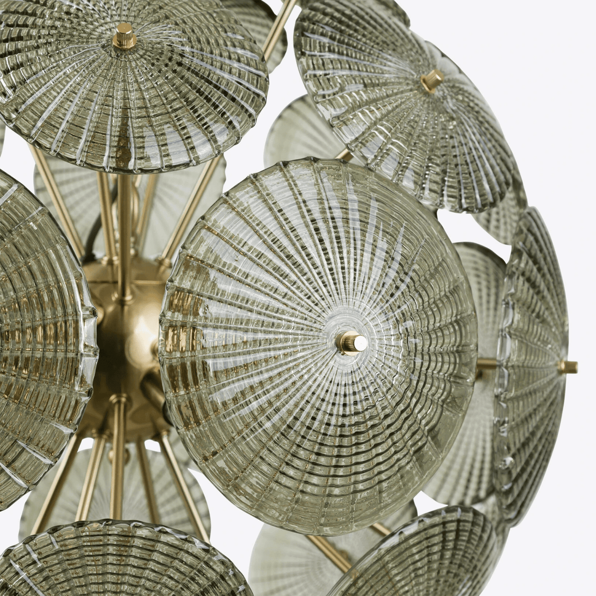 Celararia Kronleuchter Sputnik Dandelion Burst Glas