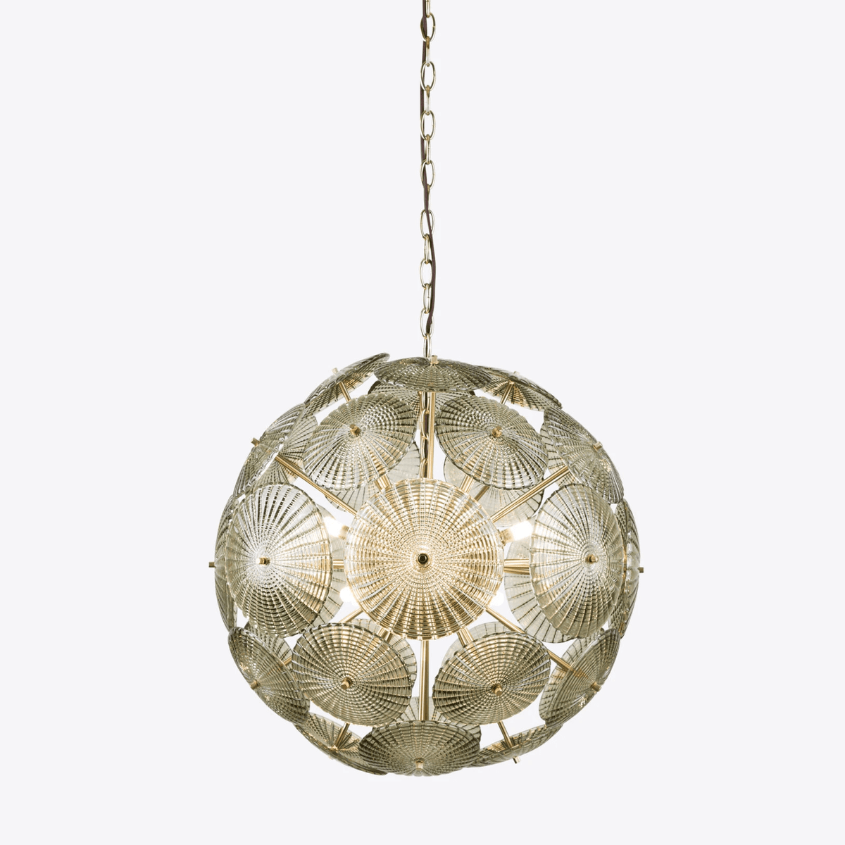 Celararia Kronleuchter Sputnik Dandelion Burst Glas