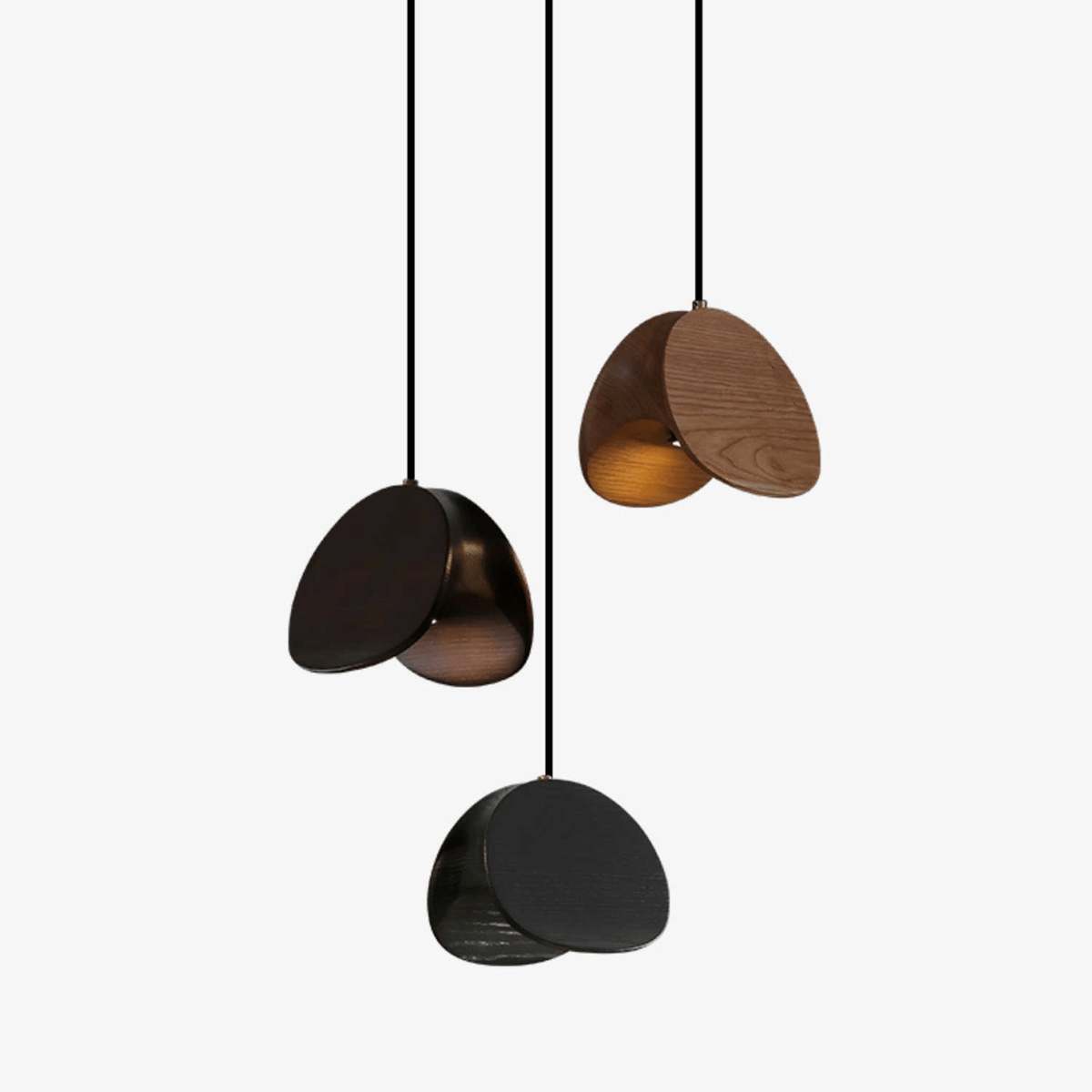 Tavro Minimalistische Pendelleuchte aus Holz