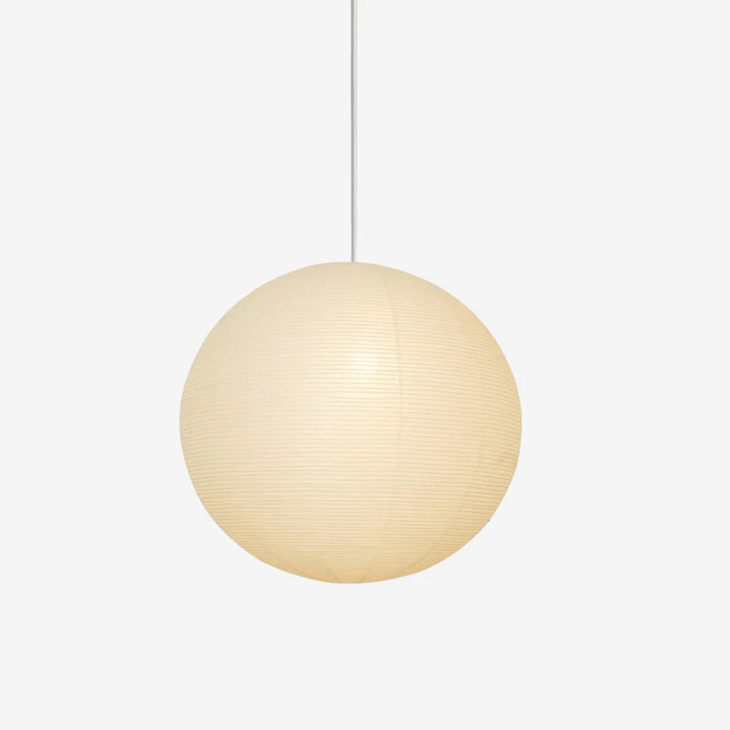 Noveno Pendelleuchte Bambus Washi-Papier rund