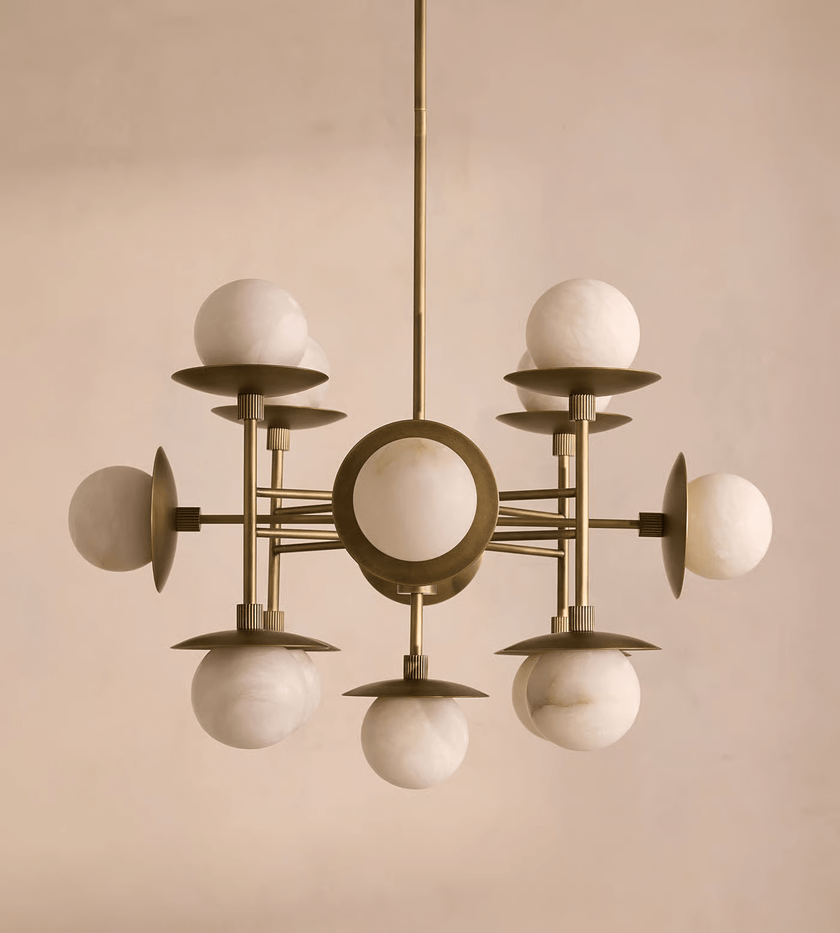 Oshayra Sputnik Alabaster Kronleuchter
