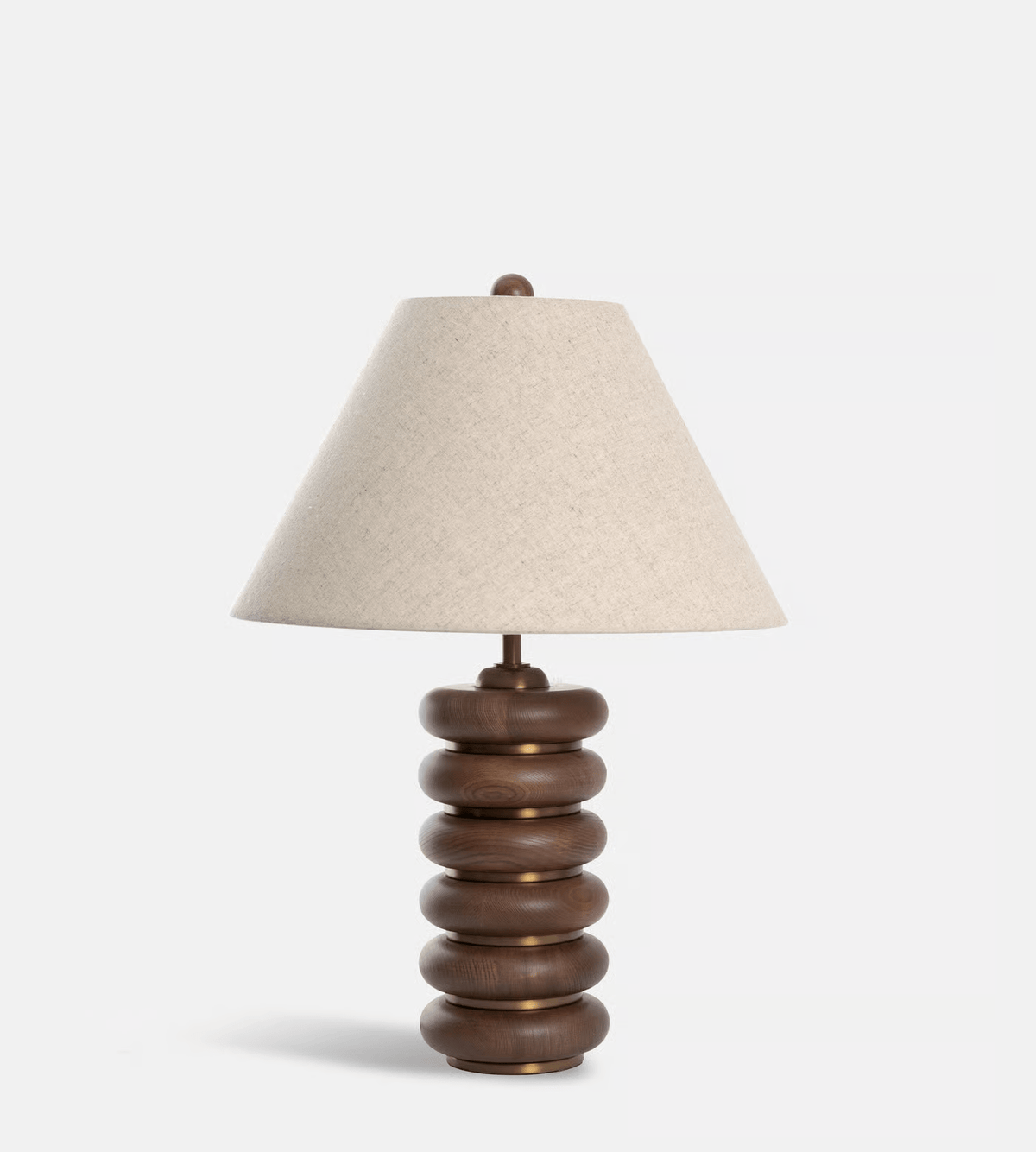 Rinalia Minimalistische Tischleuchte aus Holz
