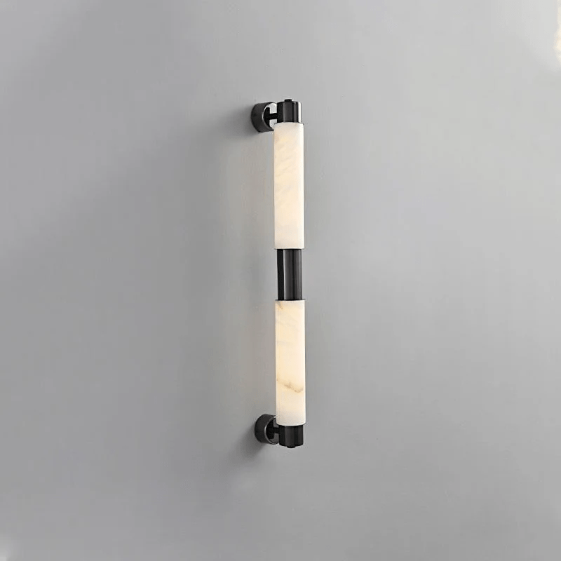 Ospix Wandleuchte aus Alabaster in Messing