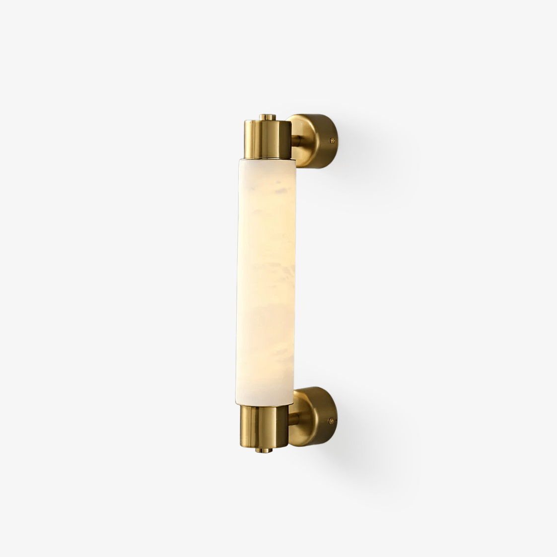 Ospix Wandleuchte aus Alabaster in Messing
