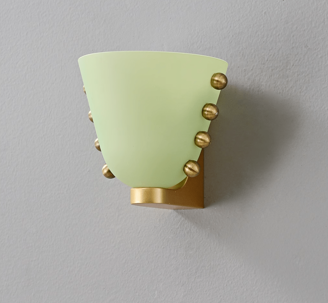 Dominic Minimalistische Wandleuchte aus Glas