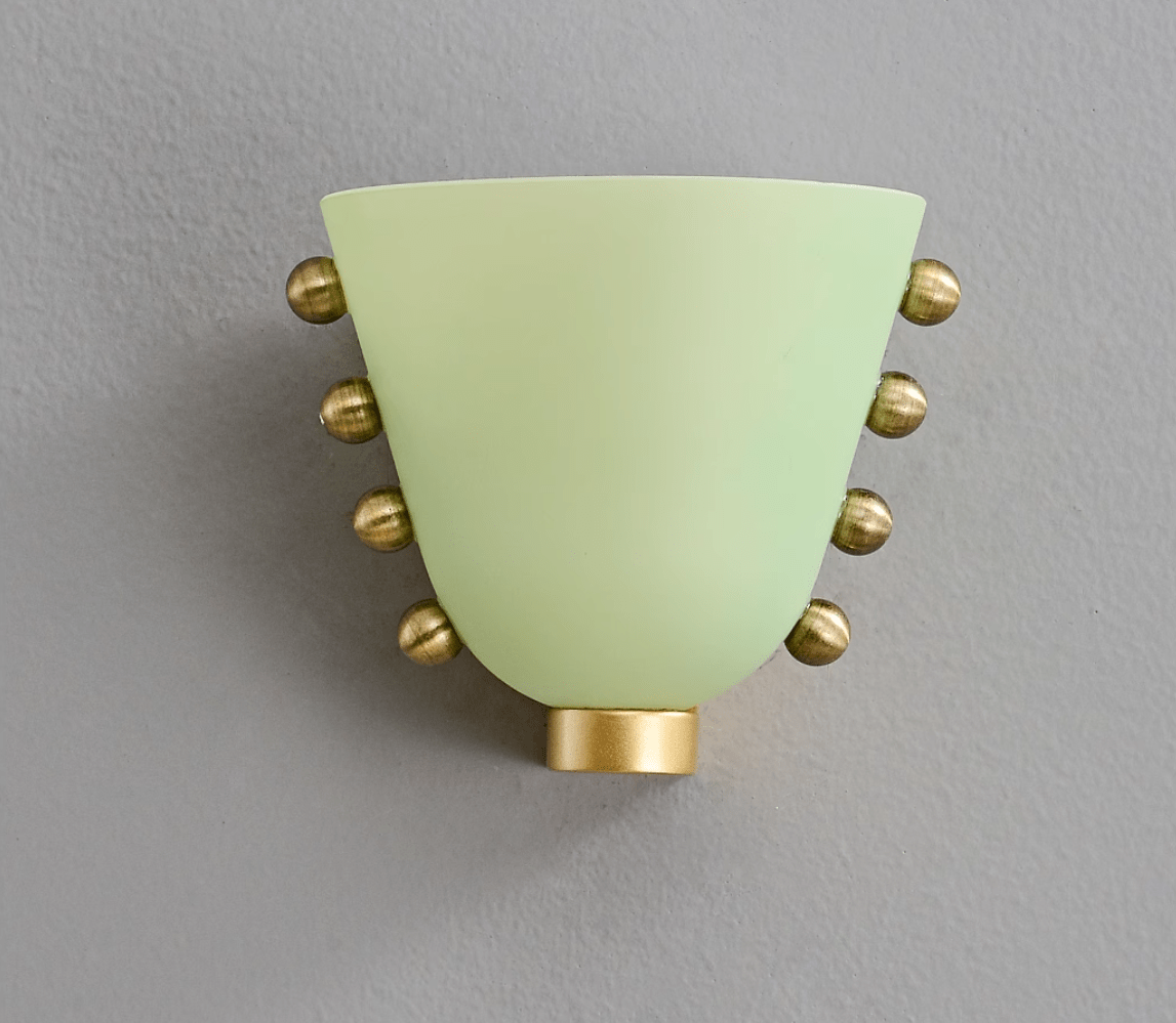 Dominic Minimalistische Wandleuchte aus Glas