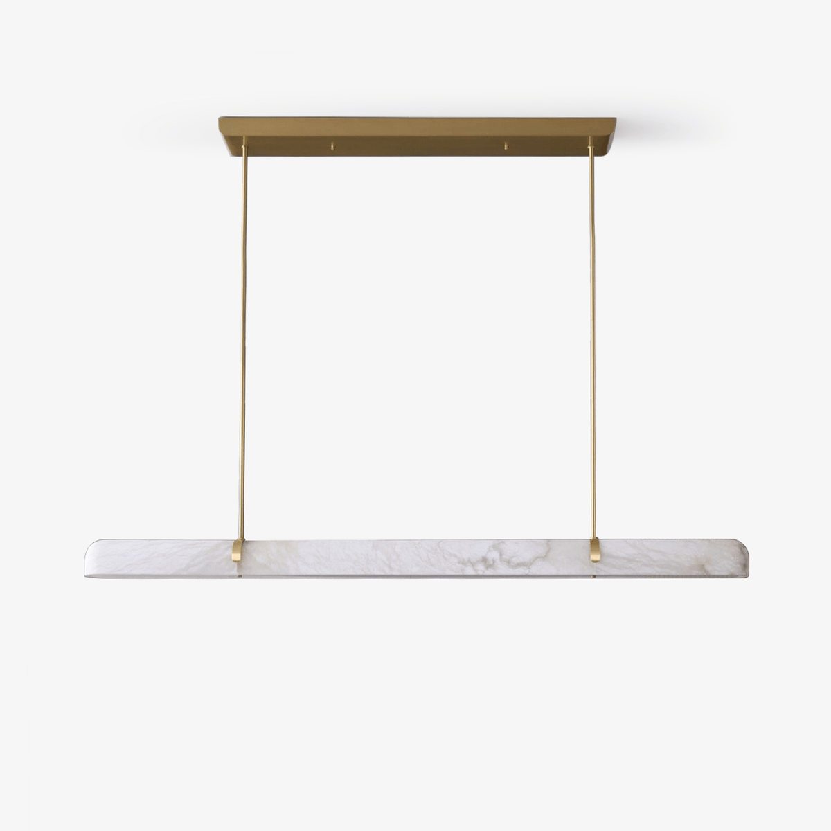 Ilraea lineare Pendelleuchte aus Alabaster