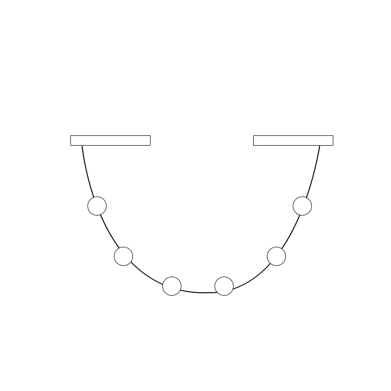 Flexura modulare Pendelleuchte mit Schienensystem